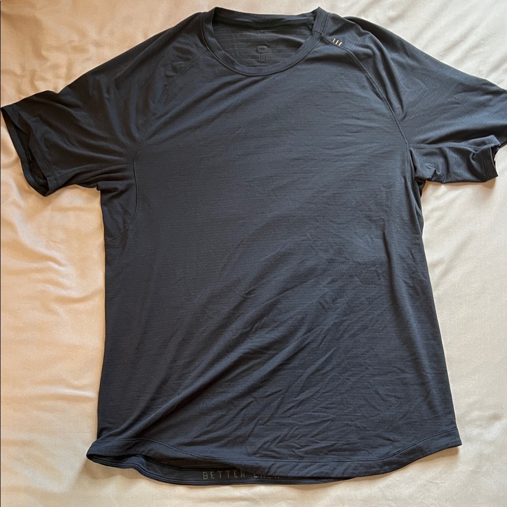 Lululemon Mens Large License to Train Shirt in Navy